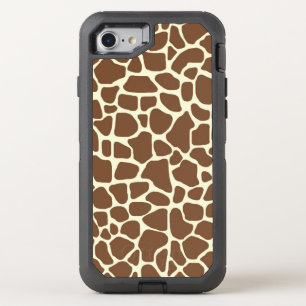 Giraffe Print OtterBox Defender iPhone SE/8/7 Case