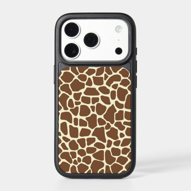 Giraffe Print Otterbox iPhone Case (Back)