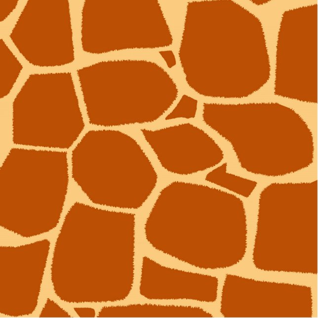 Giraffe print pattern cutout (Front)