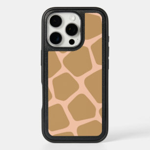 Giraffe Print Pattern Design iPhone 16 Pro Case