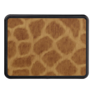 Giraffe Print Pattern Trailer Hitch Cover