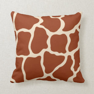 Giraffe Print Pillows Decorative Throw Pillows Zazzle