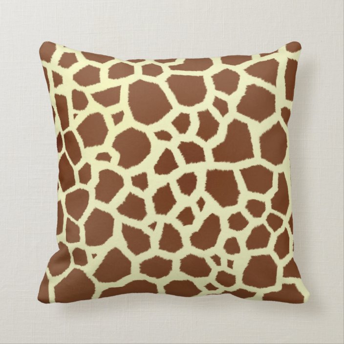 giraffe shaped pillow