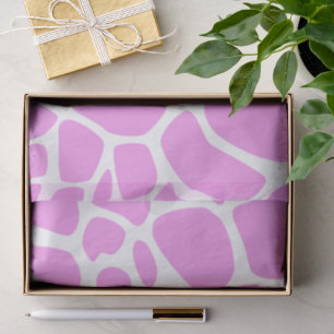 Giraffe Print, Pink Giraffe, Animal Print, Jungle Tissue Paper