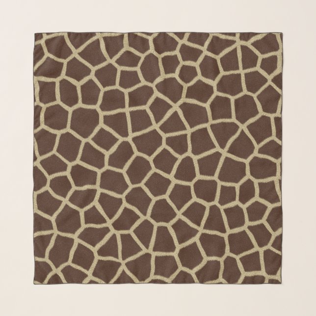 giraffe print scarf (Front)