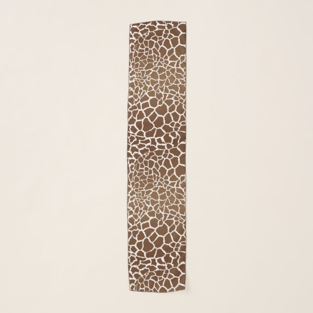 Giraffe print scarf (Front)