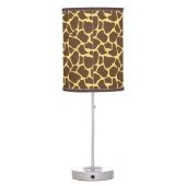 Giraffe Print Table Lamp (Back)