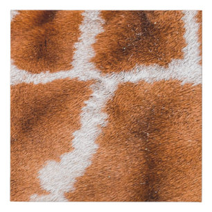 Giraffe print texture