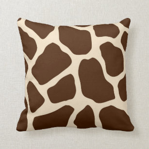 Giraffe Print Pillows Decorative Throw Pillows Zazzle