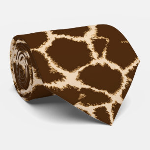 Giraffe Print Tie