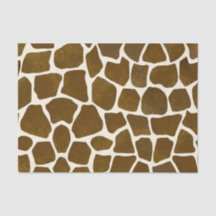 Giraffe Print Tissue Paper