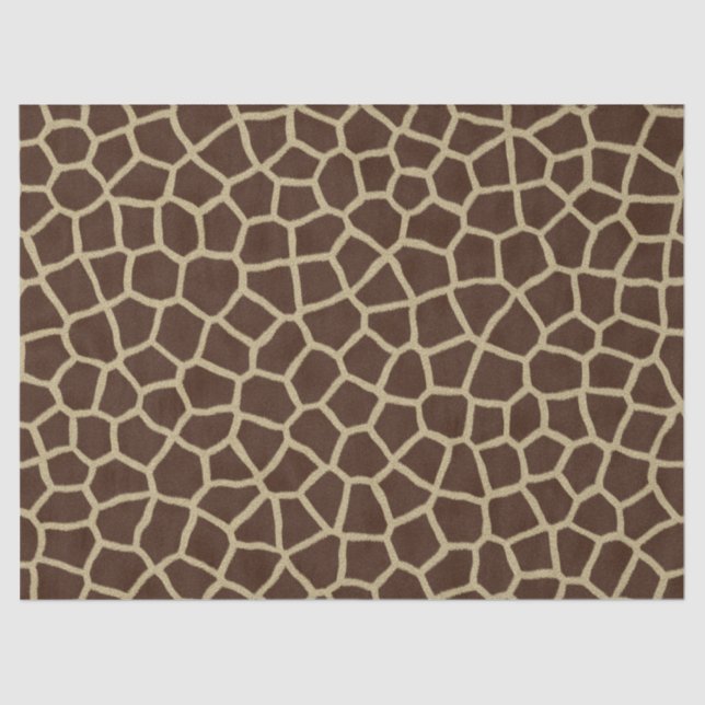 giraffe print tissue paper (Front)
