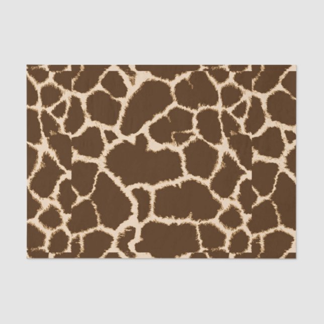 Giraffe Print Tissue Paper (Front)