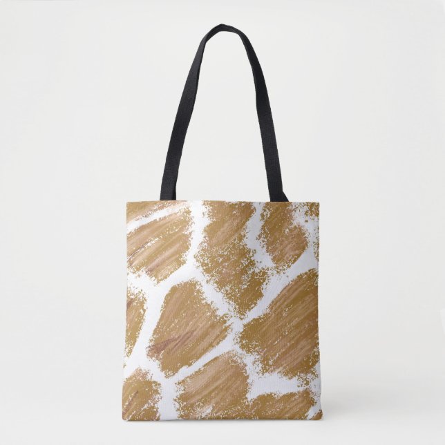 Giraffe print Tote (Front)
