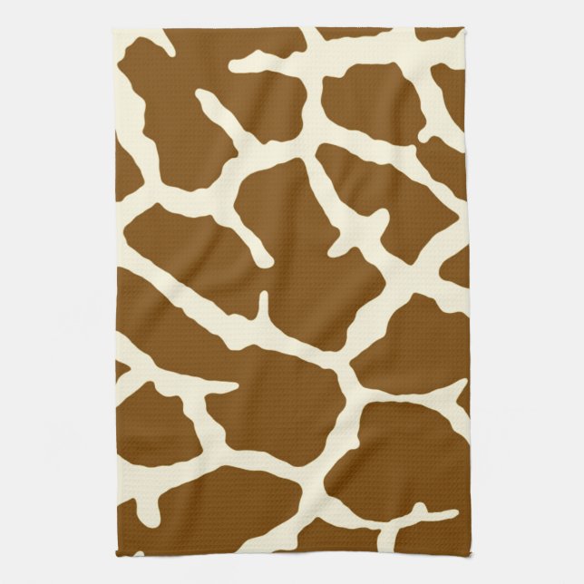 Giraffe Print Towel (Vertical)