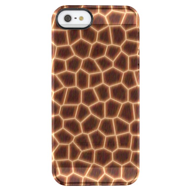 Giraffe Print Uncommon iPhone Case (Back)