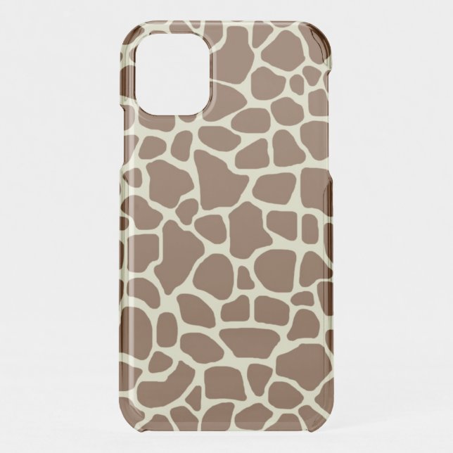 Giraffe Print Uncommon iPhone Case (Back)