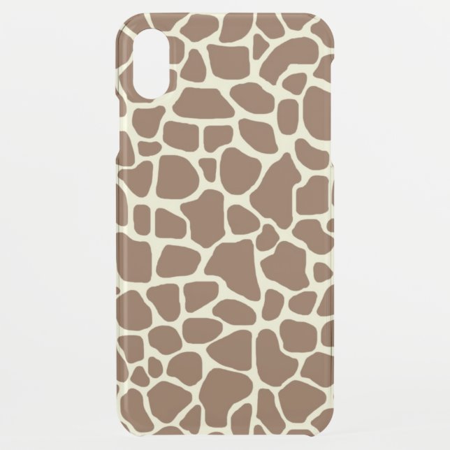 Giraffe Print Uncommon iPhone Case (Back)