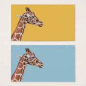 Giraffe profile (Front & Back)