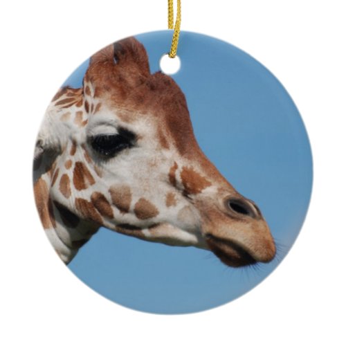 Giraffe Profile Ornament