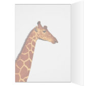 Giraffe & Rainbow Card (Inside (Left))