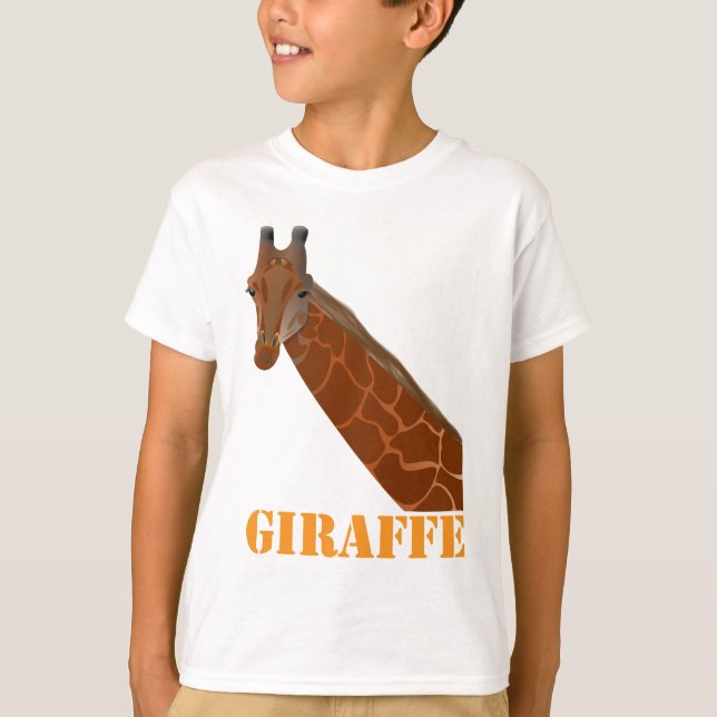 Giraffe Ringer T-Shirt (Front)