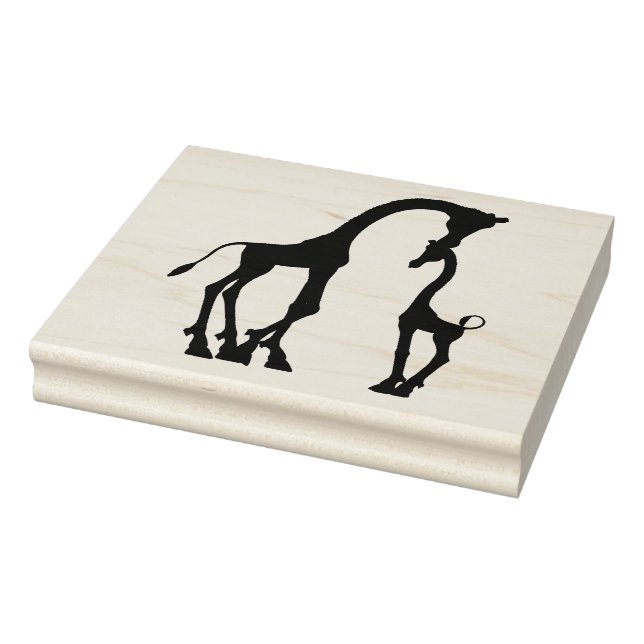 Giraffe Rubber Stamp (Stamp)