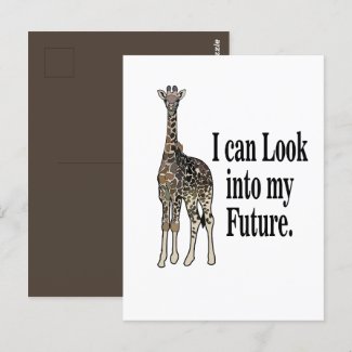Giraffe Safari Animal Funny Birthday
