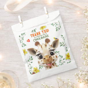 Giraffe Safari Favor Bag
