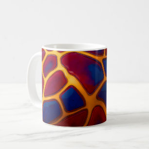 Giraffe Safari Pattern Coffee Mug