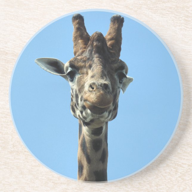 GIRAFFE SANDSTONE COASTER (Front)