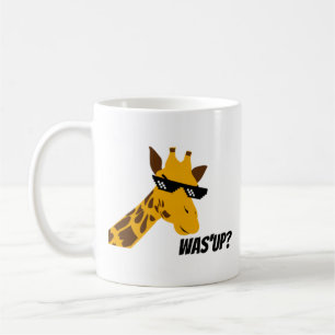 giraffe saying coffee mug