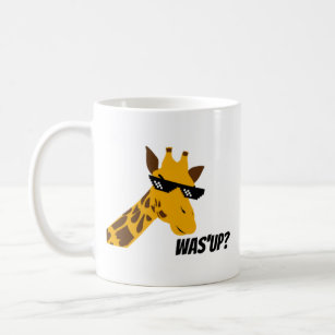 giraffe saying coffee mug