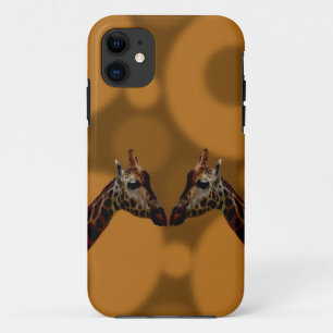 Giraffe Self Reflection, iPhone 11 Case