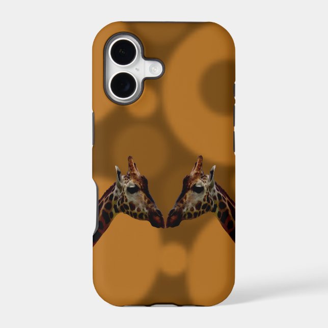 Giraffe Self Reflection,  Iphone Case (Back)