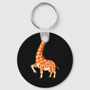 Giraffe Shirt Adult Men Women Kids Giraffe Costume Keychain