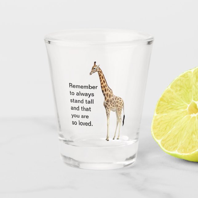 Giraffe Shot Glass (Front)