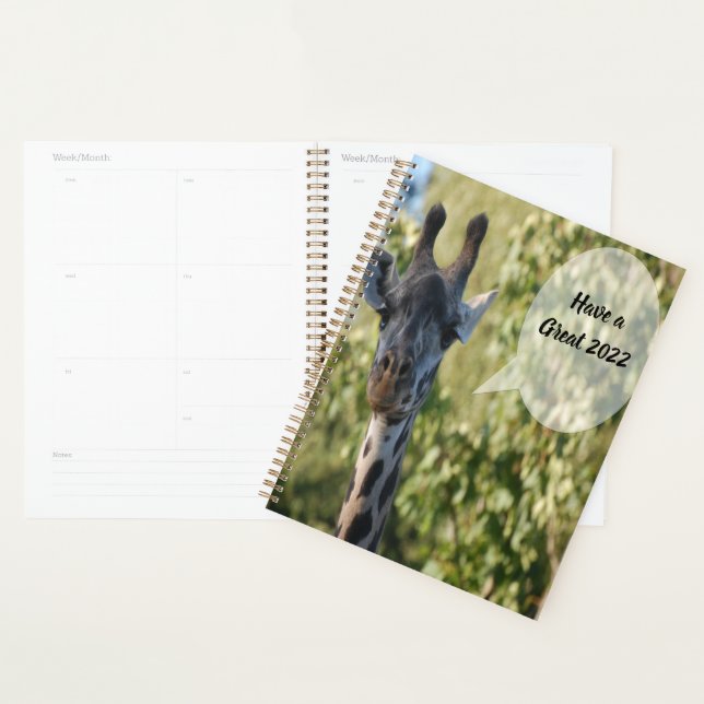 Giraffe Shower  Planner (Display)