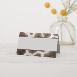 Giraffe Sighting Place Cards