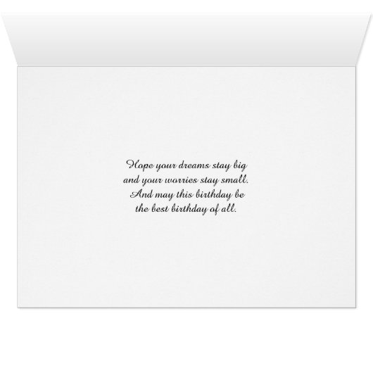 giraffe silhouette birthday (Inside Horizontal (Bottom))