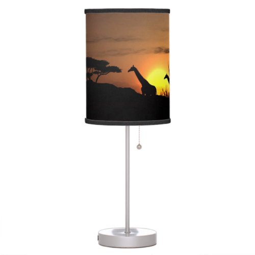 Giraffe Silhouette Lamp