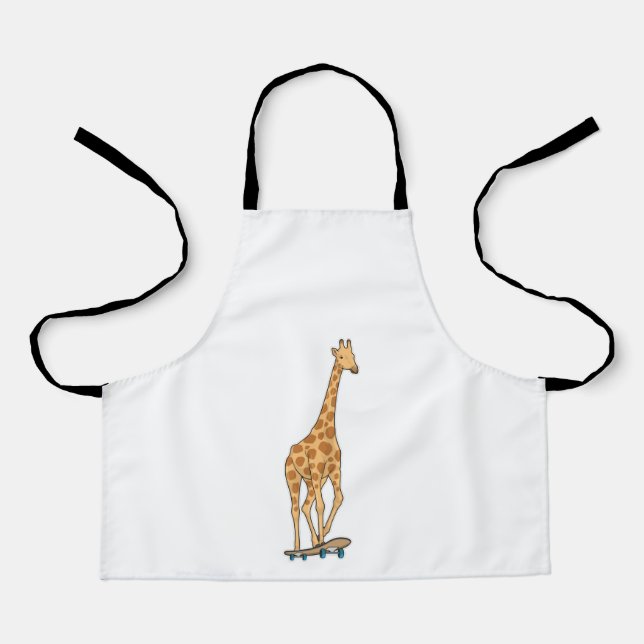 Giraffe Skater Skateboard Apron (Front)