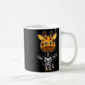 Giraffe Skeleton Xray Costume Cute Easy Halloween Coffee Mug