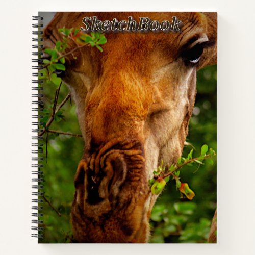 Giraffe Sketchbook Notebook