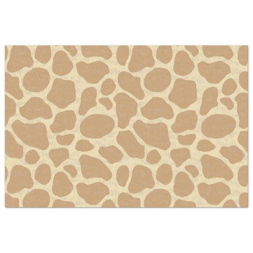 Giraffe skin animal skin pattern desert pattern tissue paper