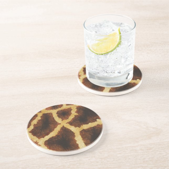 Giraffe Skin Coaster (Side)