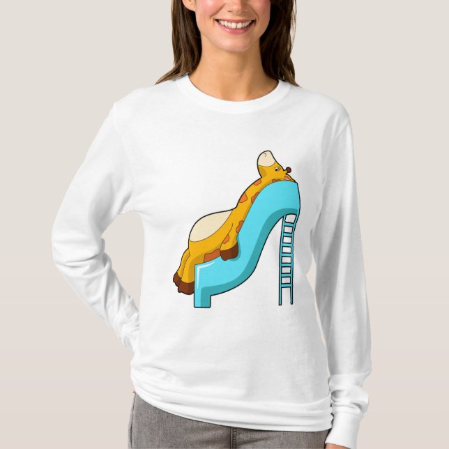 Giraffe Slide T-Shirt (Front)
