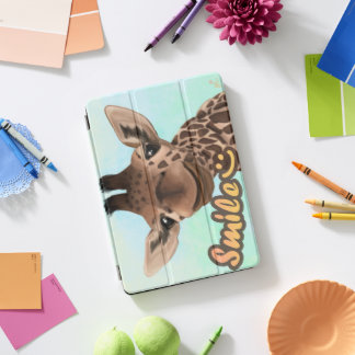 Giraffe smile iPad pro cover