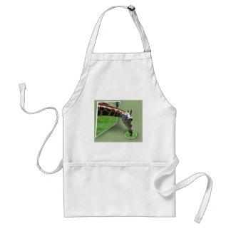 Giraffe Snack Adult Apron