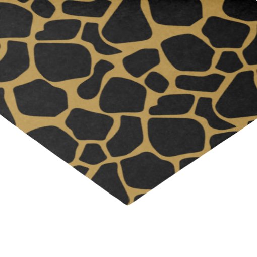 Giraffe Spot Animal Print Tissue Paper Zazzle